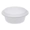 Pactiv Evergreen Newspring VERSAtainer Microwavable Containers, Round, 32 oz, 7x7x2.75, White/Clear, Plastic, 150PK NC729 - alternate 1